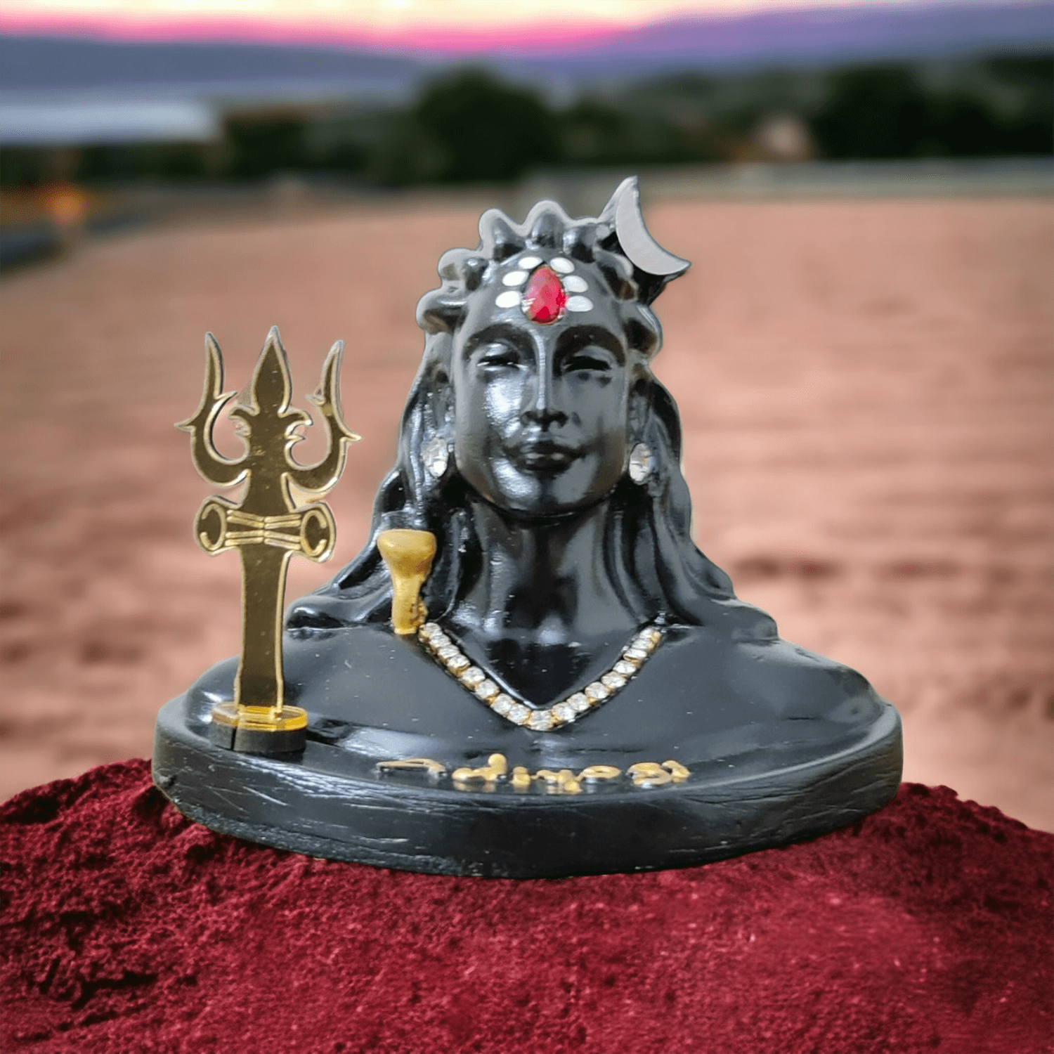 Bholenath Shankar colorful Idol in White Marble Shiva Statue For Mandir, Shankar  ji Statue, Hindu Deities,