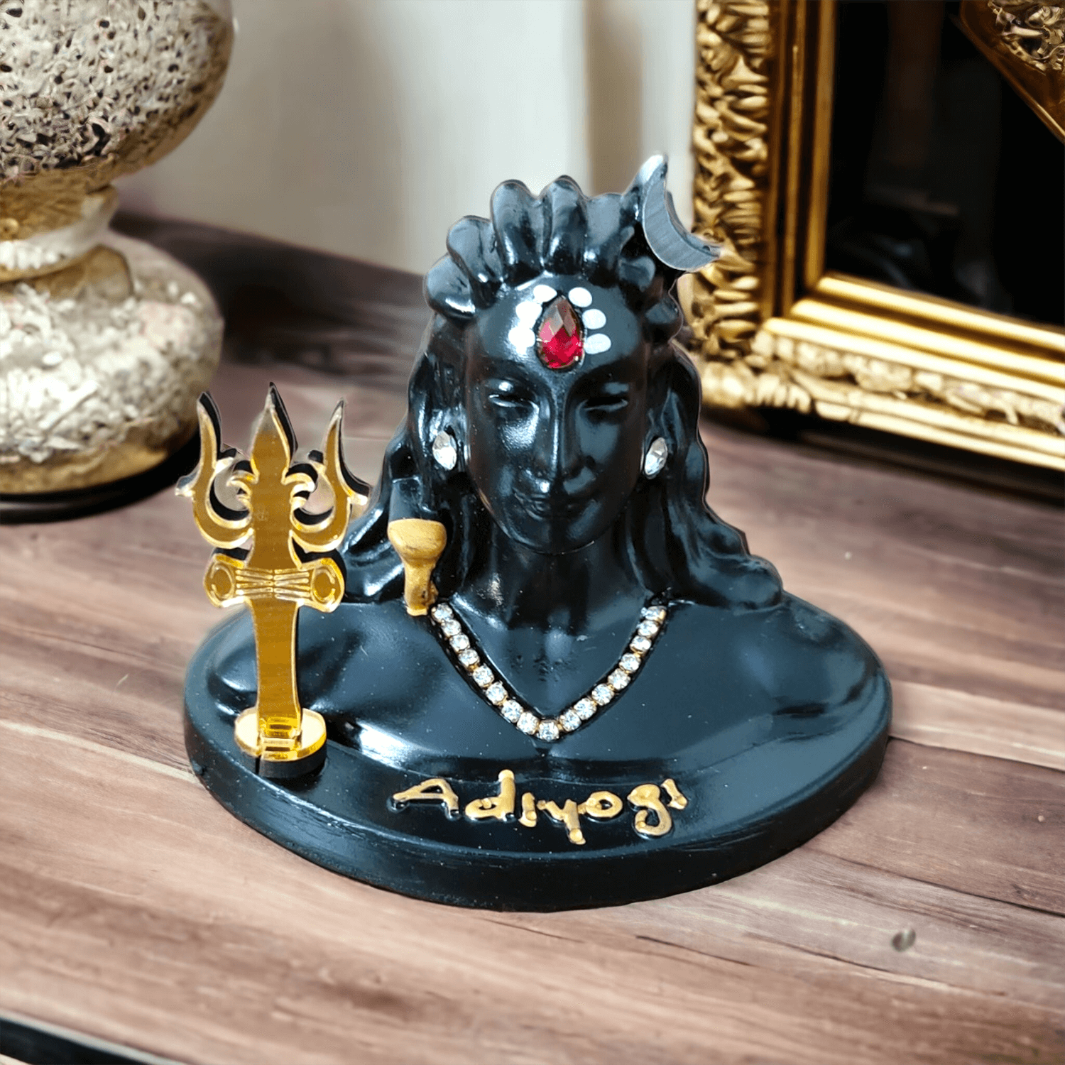 Brass Lord Shiva 17CM Statue, Shiva Idol, Shiva Figurines, AdiYogi Shiva  for Home, Temple, Corner, Decor, Gifts, Pooja room. - Buy Shiva Online