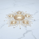 Gifts Byte Pearl Blossom Pooja Thali