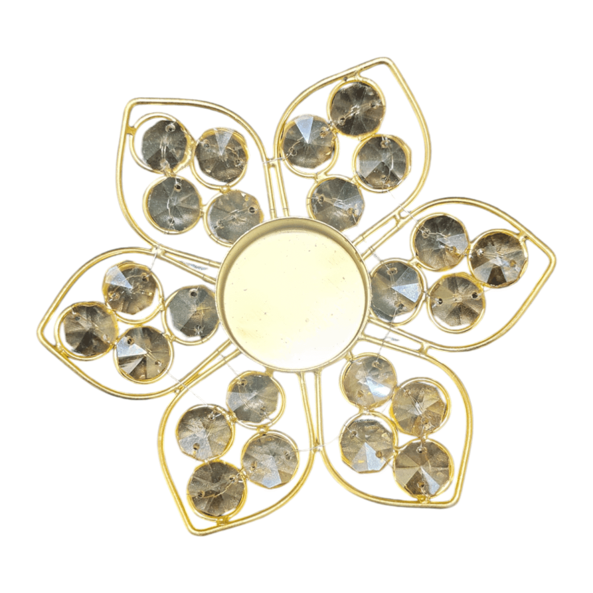 Gifts Byte Crystal Lotus Tealight Holder - Image 3