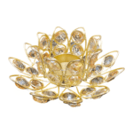 Gifts Byte Crystal Lotus Layered Tealight Holder - Image 2