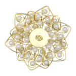 Gifts Byte Pearl-Embellished Lotus Tealight Holder - Image 3