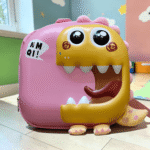 3D Dinosaur Kids School Bag – Cute Cartoon Backpack for Boys & Girls - Image 3