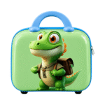 Gifts Byte Kids Cartoon Dinosaur Hard Shell Travel Vanity Box with Handle - Image 2
