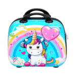 Gifts Byte Kids Cute Unicorn Hard Shell Travel Vanity Box with Handle - Image 2