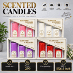 Gifts Byte Scented Candles Set of 3 for Home Decor, Gifting & Relaxation - Image 3